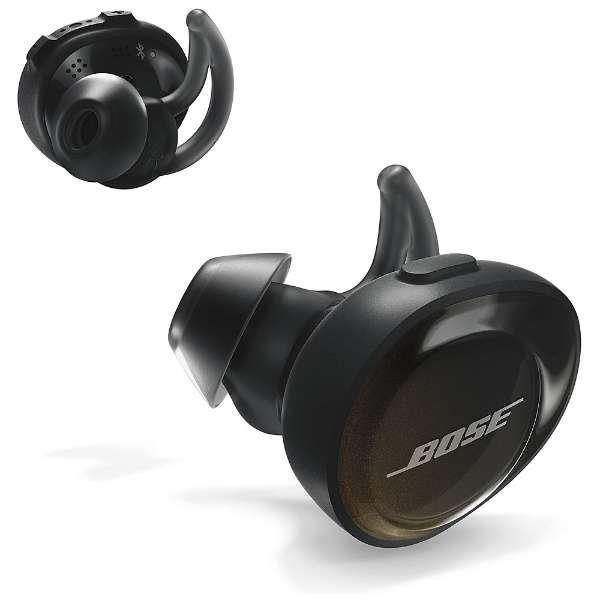 BOSE 真无线蓝牙耳机 Sound Sport Free wireless headphones 黑色 SSPORTFREEBLK [麦克风対応 /无线(左右分体) /Bluetooth]