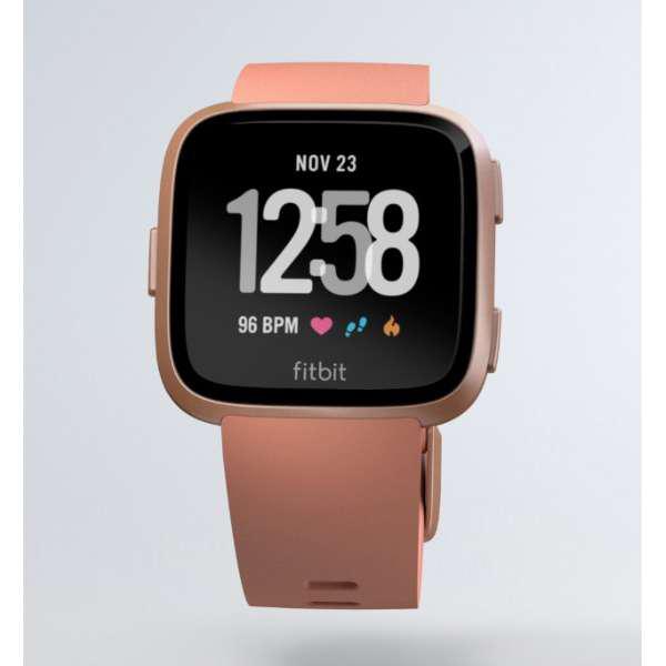 Fitbit FB505RGPK-CJK 智能手表 Versa L/S SIZE 粉色/玫瑰金铝